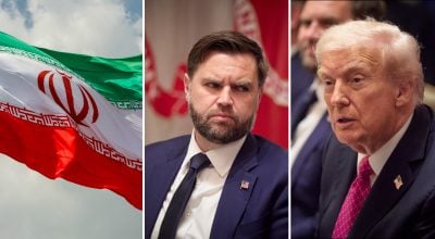 Венс, Трамп, прапор Ірану