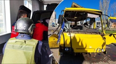 Є загиблі, багато поранених: РФ вдарила по автобусу у центрі Нікополя