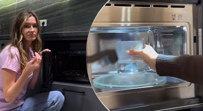 Как удалить засохший жир из микроволновки за 5 минут: об этом трюке знают не все