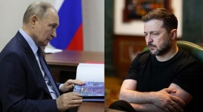 Путин, Зеленский 