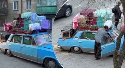 мужчина с машиной 