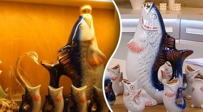 Рыбки, покорившие СССР: как родился самый популярный фарфоровый сервиз