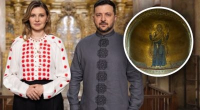 Подружжя Зеленських привітало українців із Великоднем Подружжя Зеленських привітало українців із Великоднем