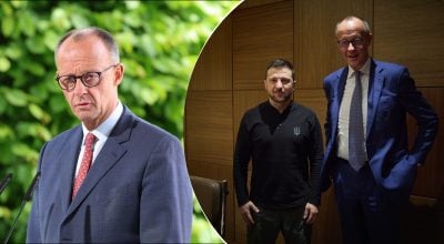 Канцлер Німеччини Мерц несподівано прибув до Києва: що він заявив після приїзду