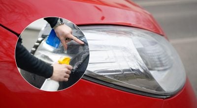 Фары станут прозрачными как стекло: простой способ убрать желтизну за копейки