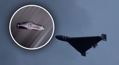 Українські СБС в унікальний спосіб знищили 'Шахед' посеред моря