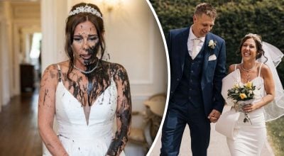 Наречену облили чорною фарбою перед вівтарем