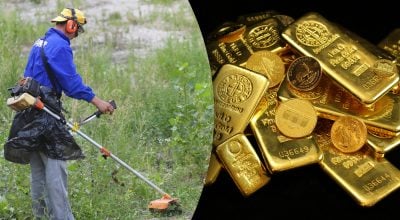 Чоловік косив траву і знайшов під ногами скарб на 40 000 євро: що там було