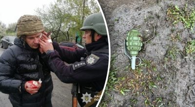 Нетверезий чоловік кинув гранати у поліцейських - є поранені