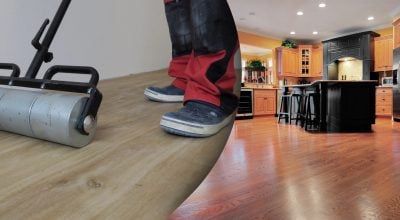 Пол, ламинат, винил