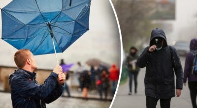 Ветер, погода дождь