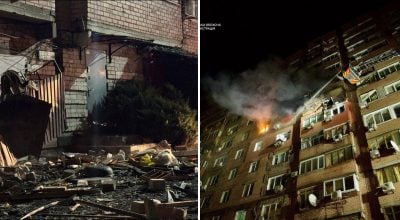 Удар РФ по житловому будинку в Дніпрі: двоє людей загинули, вісім — поранені