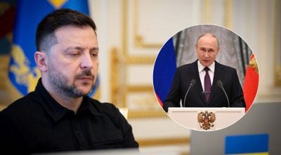 Зеленский, Путин