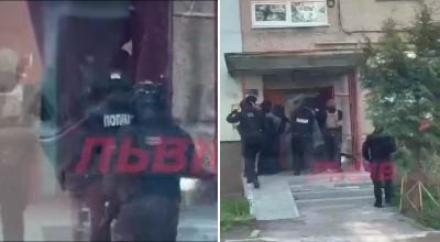 Во Львове - стрельба: спецназ штурмовал многоэтажку, стрелок задержан