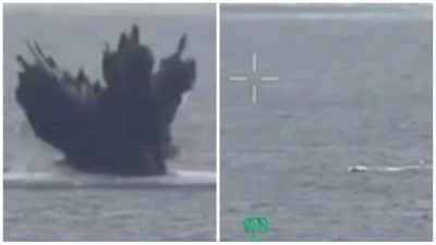 Мощный взрыв под Одессой: РФ атаковала порт начиненным взрывчаткой катером