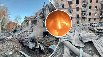 Наслідки атаки по Дніпру 25 квітня