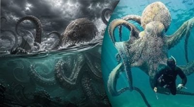Істота, здатна потопити кораблі: виявлено сліди гігантського восьминога