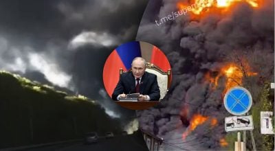 Путін поскаржився на удари по Туапсе і 'накинувся' на Україну із звинуваченнями