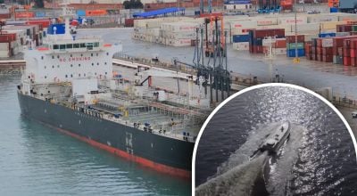 Морські дрони уразили танкер тіньового флоту РФ в режимі "невидимки" - ВМС