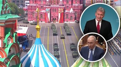 У Путіна знайшли виправдання параду без техніки і визнали страх перед Україною