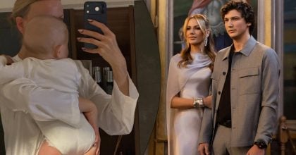 Папина копия: жених Леси Никитюк показал сына