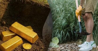 Чоловік копав яму і натрапив на схованку із золотом: скільки він отримав