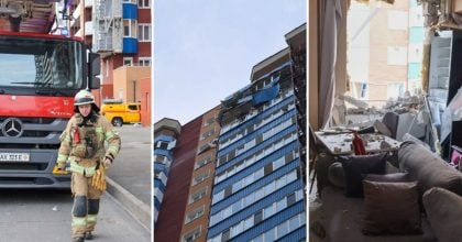 "Приліт" у багатоповерхівку: що відомо про атаку дронів на Харків