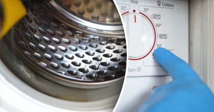 250 мл у барабан і 90 °C: як позбутися цвілі в пральній машині