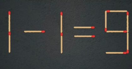 Діти вгадують, а дорослі ламають голову: підступна головоломка з сірниками