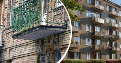 Балкони, що лякали мешканців: навіщо в СРСР робили їх під нахилом