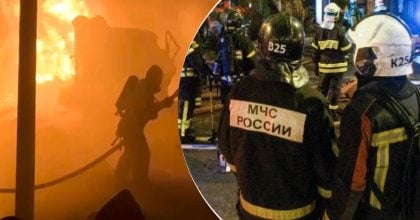 Россию всю ночь атаковали дроны: есть разрушения и пожары, останавливали аэропорт