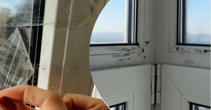 Как отмыть старый скотч из пластика на окнах за считанные минуты - лайфхак