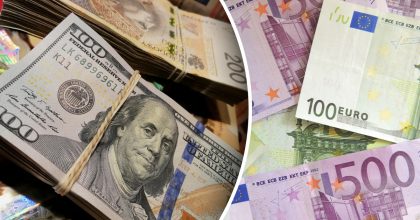 Долар нестримно дорожчає, євро б'є рекорди: новий курс валют на 22 квітня