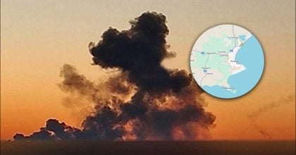 П'ять "ударів" і пожежа: дрони завдали удару по нафтобазі у Феодосії