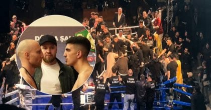 Російського боксера глядачі жорстко побили прямо на рингу - відео масової бійки