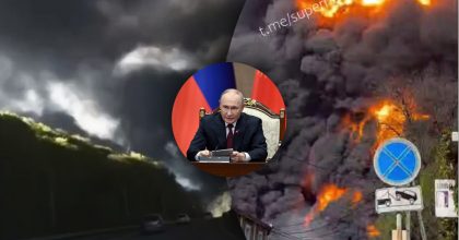 Путін поскаржився на удари по Туапсе і "накинувся" на Україну із звинуваченнями