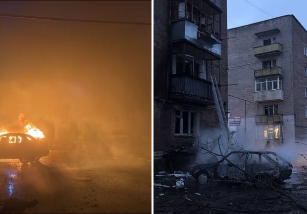 РФ атаковала Конотоп в Страстную пятницу: "прилеты" и пожары в жилом доме и админздании