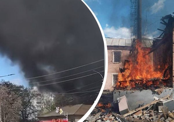 Россияне попали в райотдел полиции: бушует пожар - детали удара по Прилукам