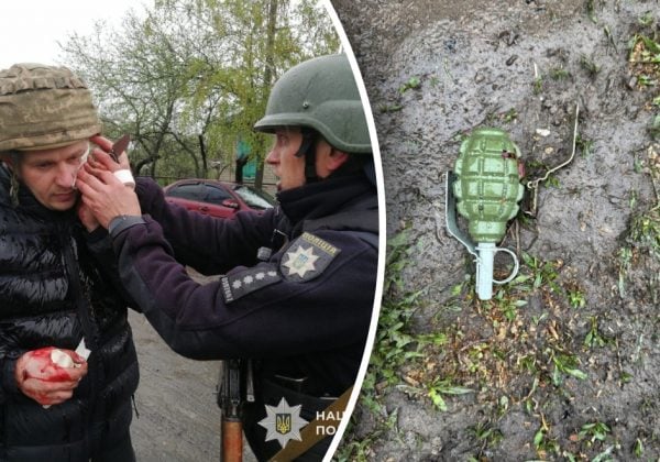 Нетрезвый мужчина бросил гранаты в полицейских — есть раненые