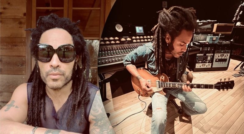 Голливудский "украинец" Ленни Кравиц засветился в компании россиян