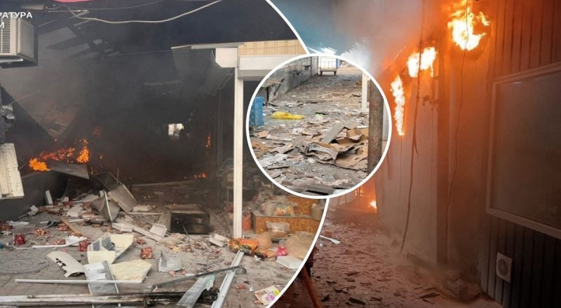 Удар по ринку в Нікополі: кількість постраждалих різко зросла - що наразі відомо