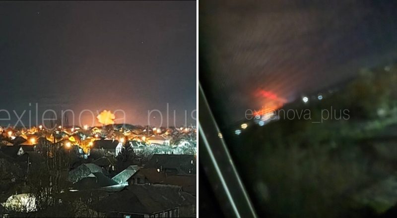 Вибухи на Луганщині: дрони атакували бази ремонту техніки та склад боєприпасів РФ