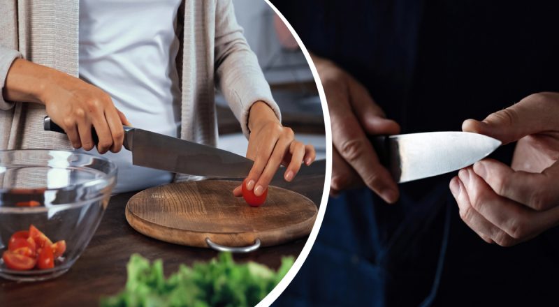 Как заточить нож за минуту без точилки: лезвие станет острым, как бритва