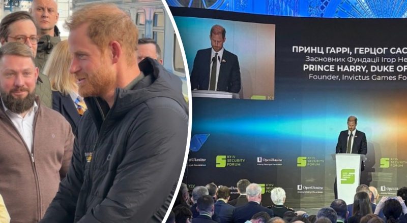 "Ще є час": принц Гаррі з Києва закликав Путіна зупинити війну