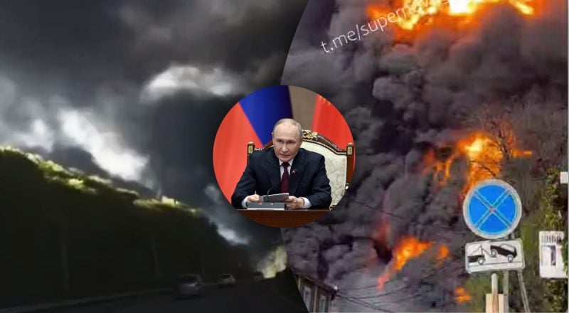 Путин пожаловался на удары по Туапсе и "обрушился" на Украину с обвинениями