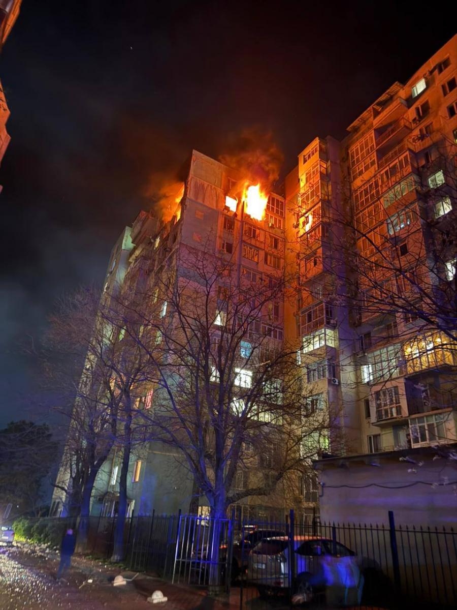 Наслідки атаки на Одесу та область 1 травня