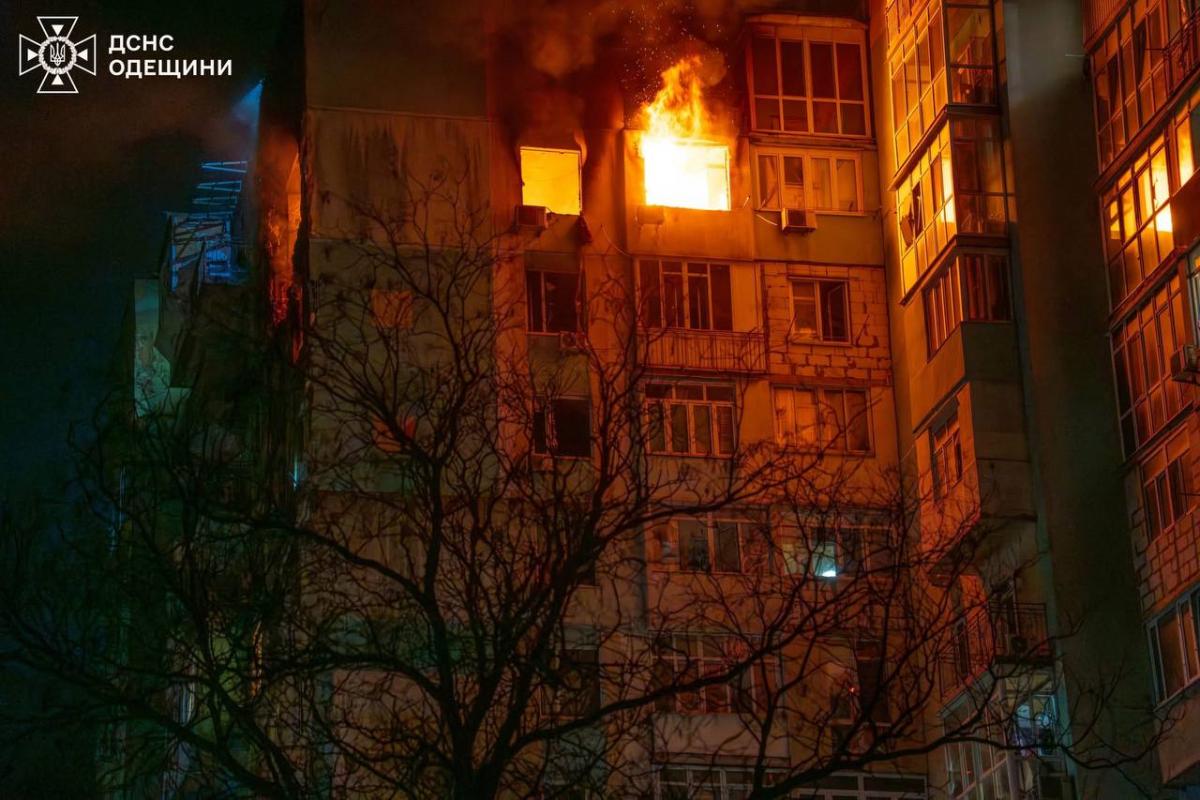 Наслідки атаки на Одесу та область 1 травня