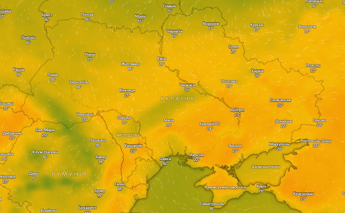 погода 9 мая 
