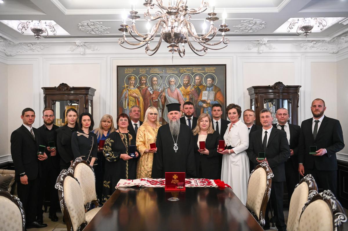 Вартові пам’яті та надії: Блаженніший Митрополит Епіфаній нагородив колектив ПФ 