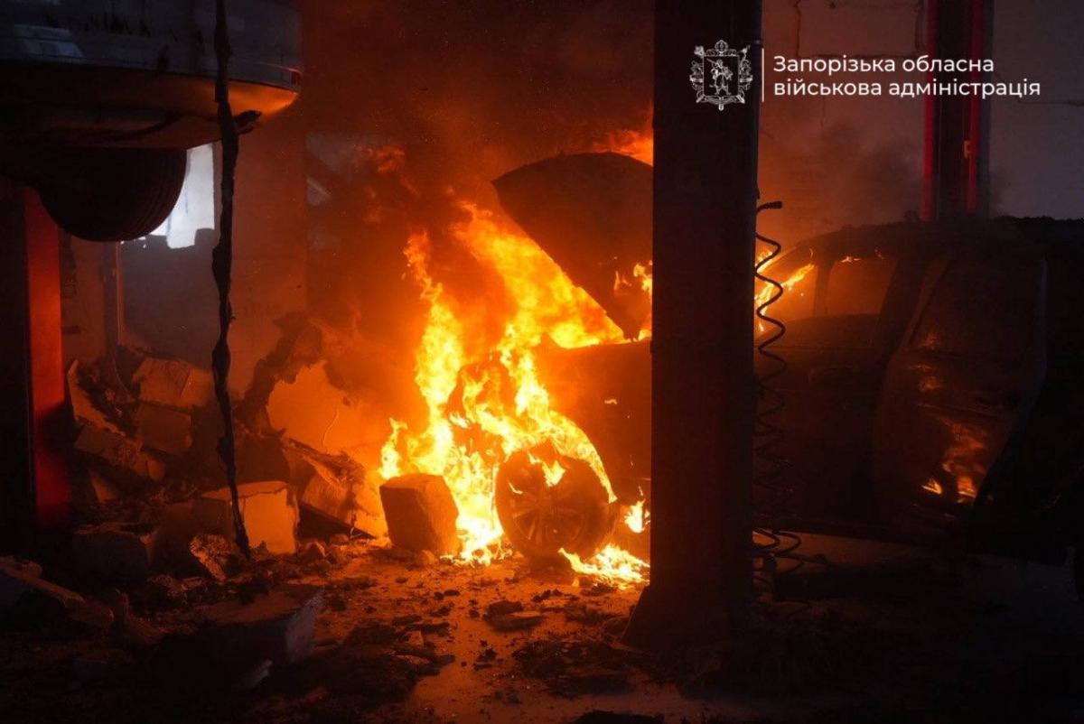 Удар по Запоріжжю 5 травня 